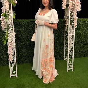 Regency Style Bridgerton dress.